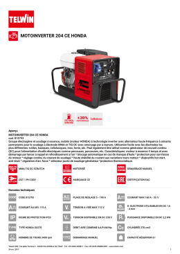 motoinverter 204 ce honda