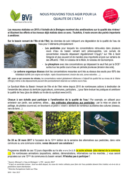 Du 20 au 30 mars 2011 se tiendra la 6ème édition de la semaine