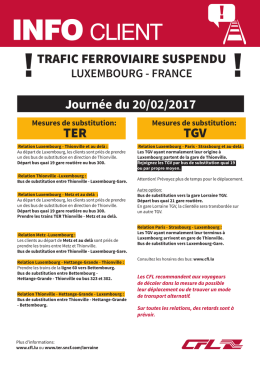 TGV TER - RTL.lu