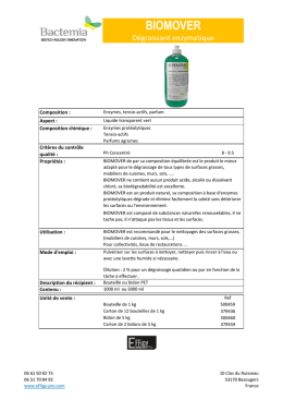 Biomover - EFFIGY-PRO a pour vocation
