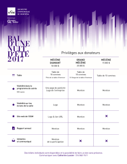 grille de privilèges