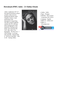 Adele - 21 Online Ebook