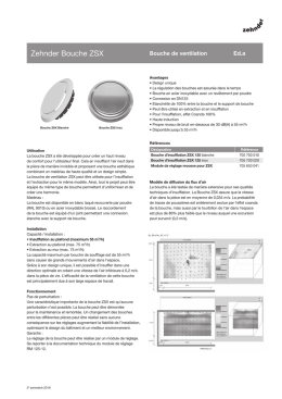Zehnder Bouche ZSX