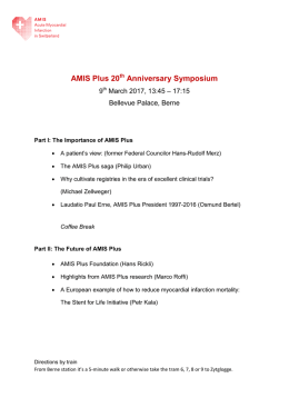 Program - AMIS Plus