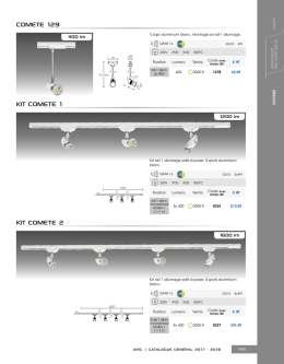 comete 129 kit comete 1 kit comete 2