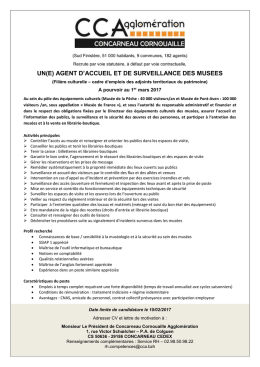 T&eacute;l&eacute;charger la fiche de poste