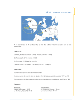 Accès et infos pratiques