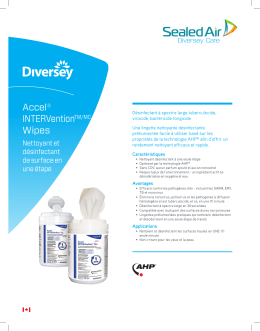 Accel® INTERVentionTM/MC Wipes - 1Source