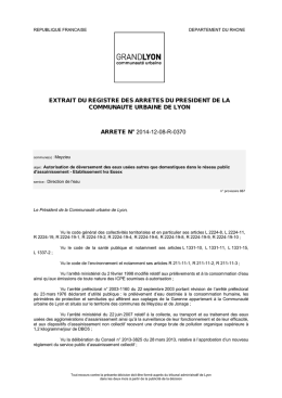 Annexe 11 - Grand Lyon