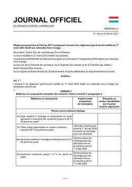 Journal officiel du Grand