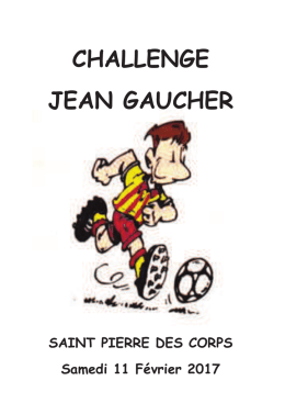 challenge jean gaucher