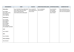 Consulter l`organigrame