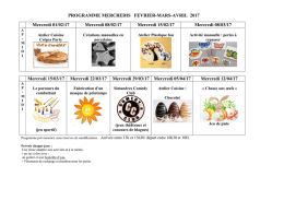 Programme mercredi février mars avril 2017 - Simandres