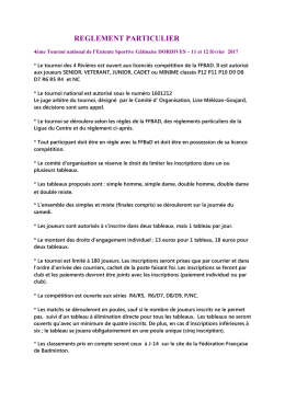 Ferrieres en gatinais R&egrave;glement 4 rivi&egrave;r[...]