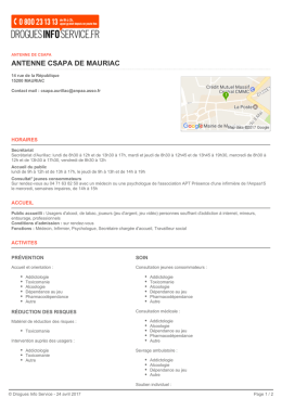 antenne csapa de mauriac