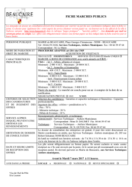 Voir - Ville de Beaucaire
