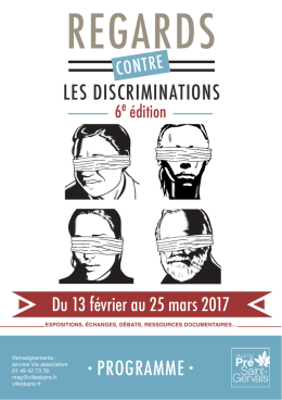 les discriminations - Ville du Pré Saint