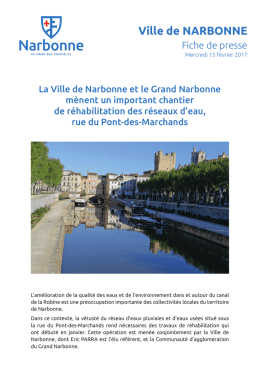 En savoir plus... - Ville de Narbonne