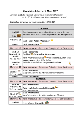 Télécharger le planning de janvier à mars 2017