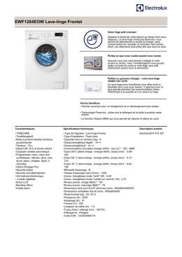 EWF1284EOW Lave-linge Frontal