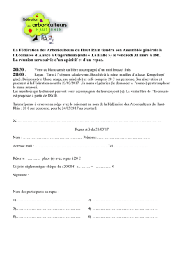 assemblee generale du syndicat des moniteurs du haut-rhin