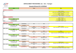 organigramme nominatif : aero &ndash; gac &ndash; team