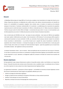 République Démocratique du Congo (RDC) Concept of