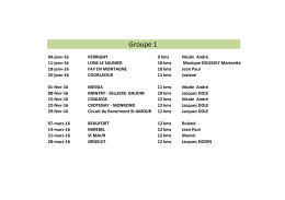Groupe 1
