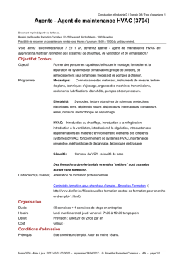 Agente - Agent de maintenance HVAC (3704)