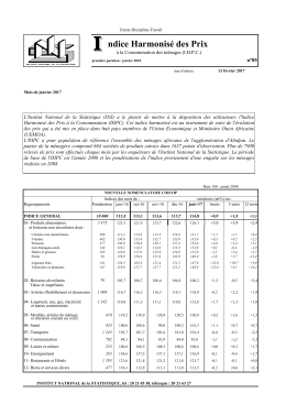 Lire la suite - Institut national de la statistique