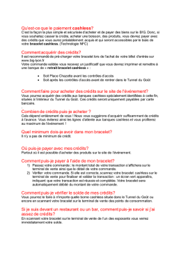 Tout savoir sur le cashless