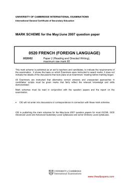 0520 french (foreign language)