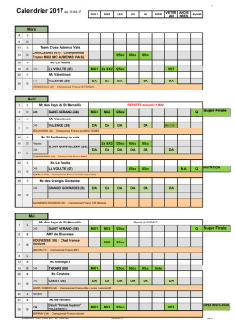 2 calendrier Com Cross 2017 au 13-02