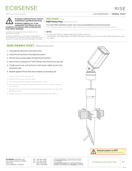 RISE - EcoSense Lighting