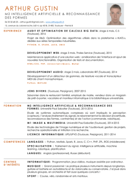 télécharger mon CV