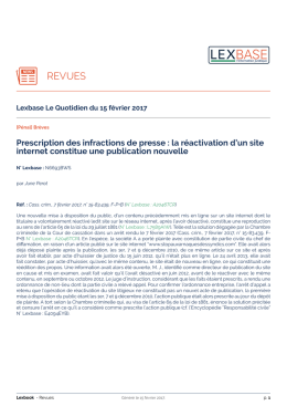 lire la breve