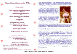 Consultez ici notre menu