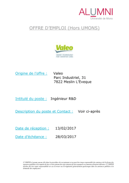 20170213 OE086 Valeo Ingénieur R et D