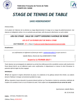 tage d&eacute;localis&eacute;