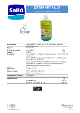 Deternet SK-25 Naturbio Concentralia - EFFIGY