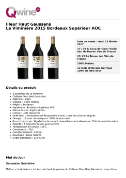 T&eacute;l&eacute;charger la fiche technique