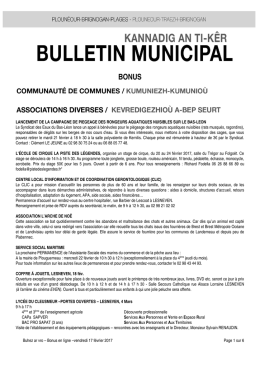 Bonus bim vendredi 17 f&eacute;vrier - Ploun&eacute;our-Trez