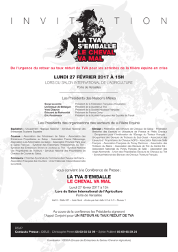 invitation - Energie Cheval