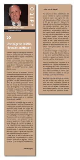 l`&eacute;dito de Rapha&euml;l LUCCHESI n&deg;280