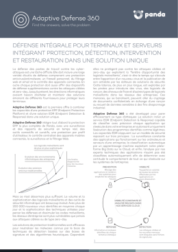 Adaptive Defense 360