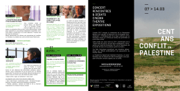 ans conflit palestine cent