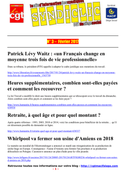 Syndiclic n&deg;3 - CGT Macif Si&egrave;ge Social