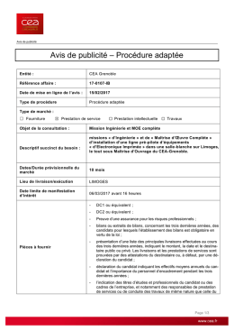 Modèle de Note PNS