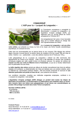 Télécharger le communiqué de presse au format PDF
