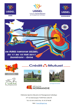 Circulaire info RAID National 2017
